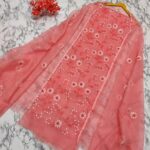 Kota Doriya Chickenkari Resham Suit