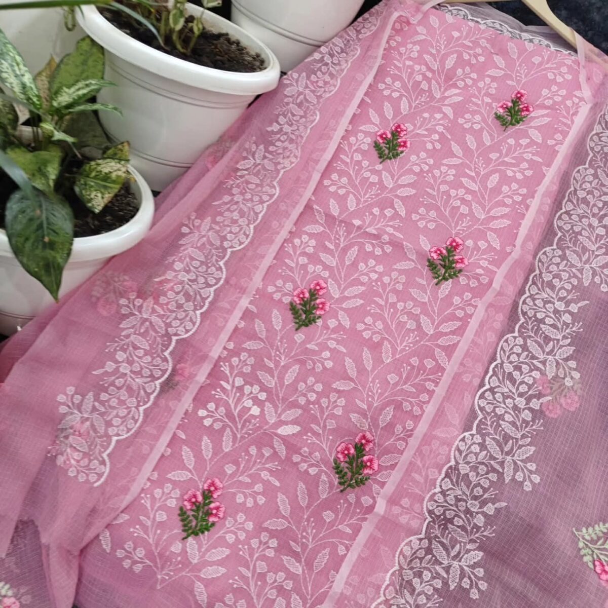 Kota Doriya Chickenkari Suit - Image 1