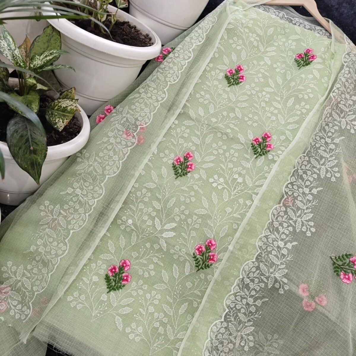 Kota Doriya Chickenkari Suit - Image 1