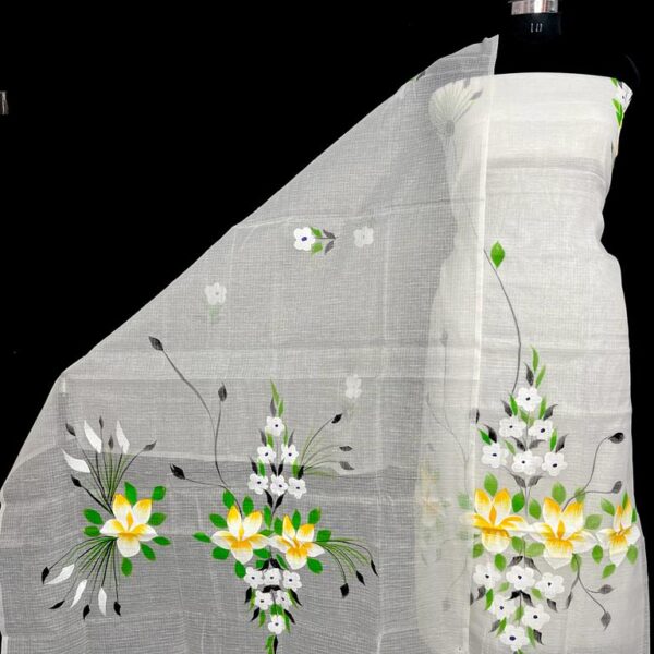 Kota Doriya Hand Painted Suits