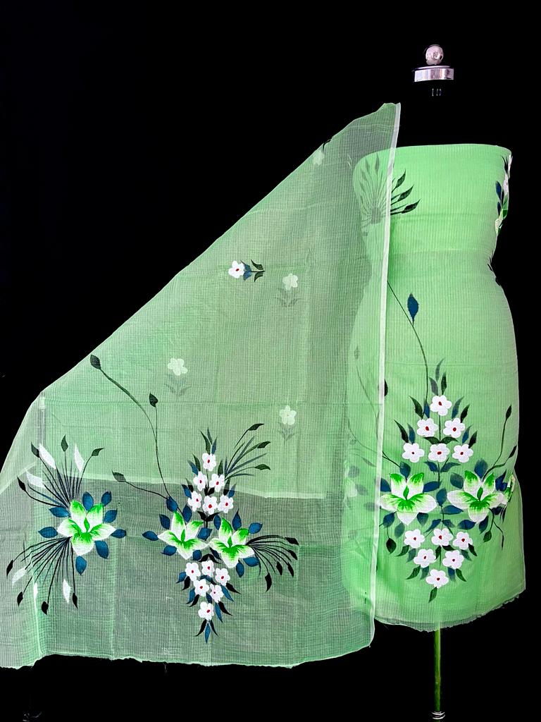 Kota Doriya Hand Painted Suits