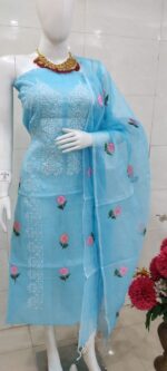 Kota Doriya Chickenkari Suit - Image 2