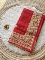 Kota Doriya Gotta Patti Saree With Jugnu Checks - Image 3