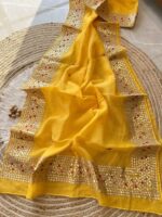 Kota Doriya Gotta Patti Saree With Jugnu Checks - Image 2