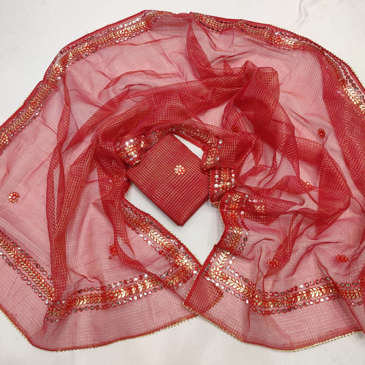 Kota Doriya Gotta Mirror Jugnu Suits - Image 2