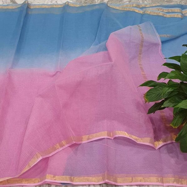 Kota Doriya Shaded Plain Saree