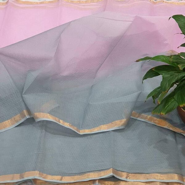 Kota Doriya Shaded Plain Saree