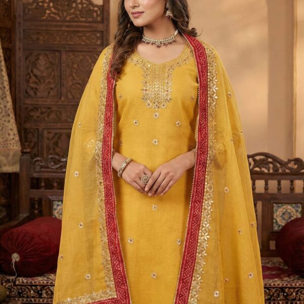 Kota Doriya Gotta Bandhej Suits