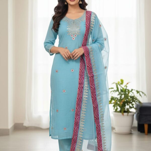 Kota Doriya Gotta Bandhej Suits