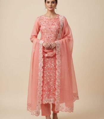 Kota Doriya Chickenkari Suit