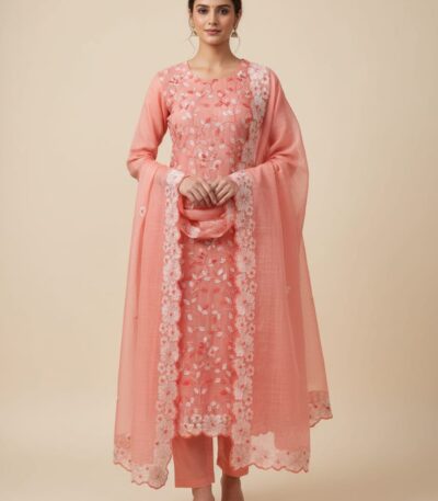 Kota Doriya Chickenkari Suit