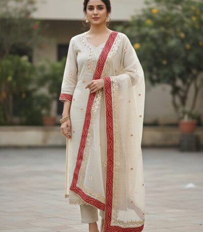 Kota Doriya Gotta Bandhej Suits