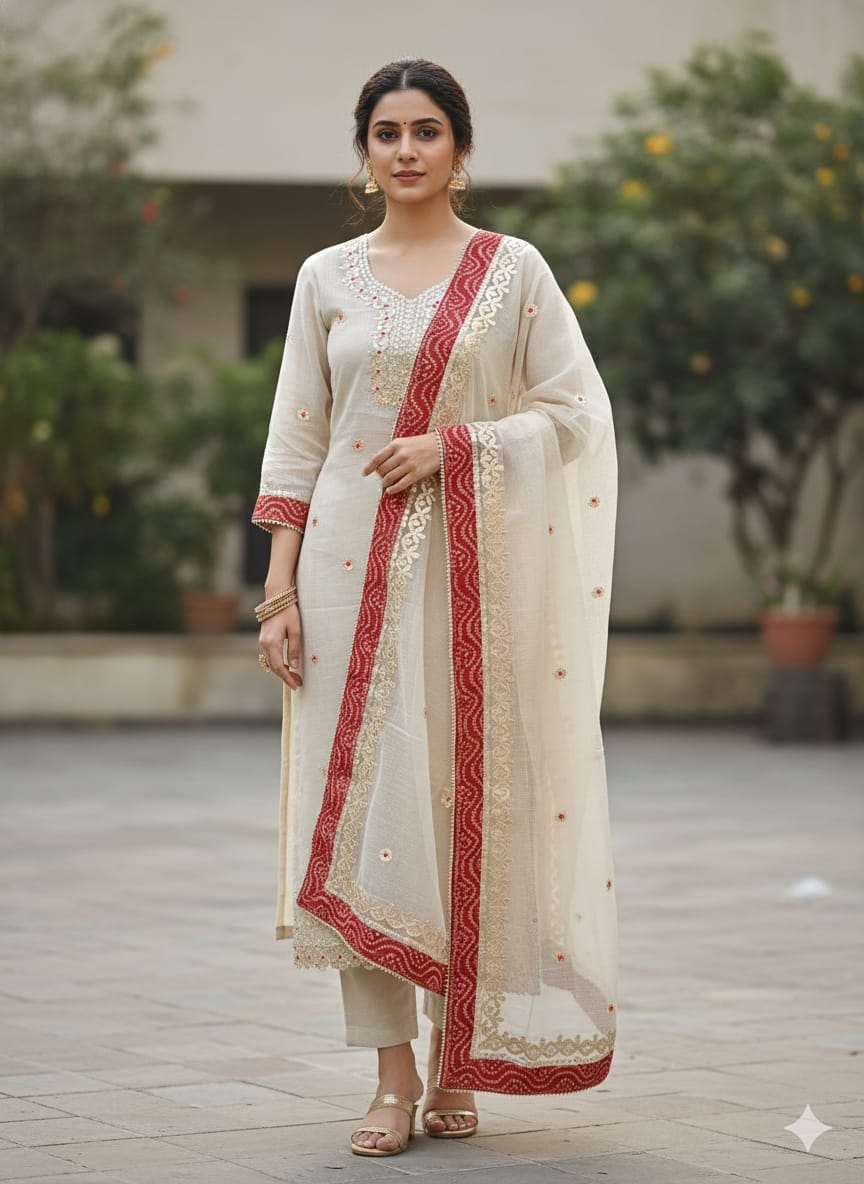 Kota Doriya Gotta Bandhej Suits Kota Doriya Gotta Bandhej Suits