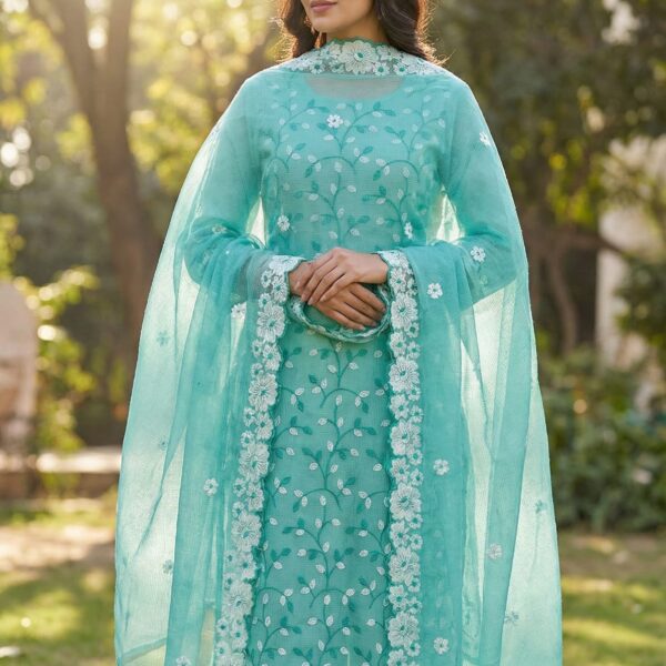 Kota Doriya Chickenkari Suit