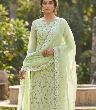 Kota Doriya Chickenkari Suit