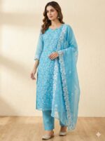 Kota Doriya Chickenkari Suit