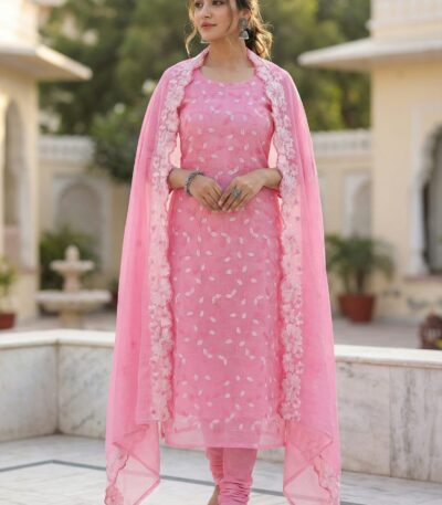 Kota Doriya Chickenkari Suit