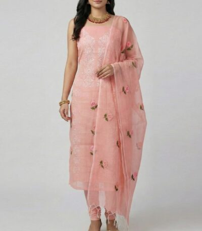 Kota Doria Chickenkari Suit