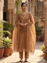 Kota Doria Bandhej Suit