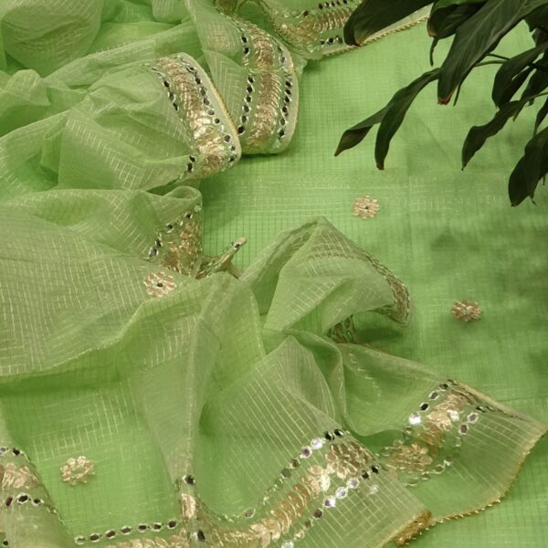 Kota Doriya Gotta Mirror Jugnu Suits