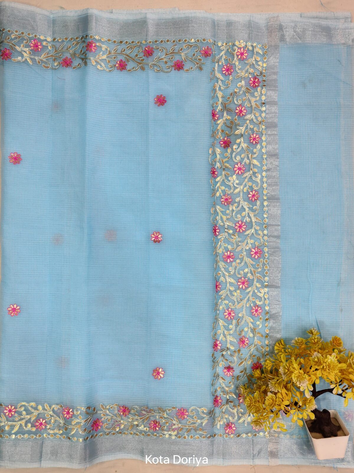 Kota Doriya Gotta Patti Saree - Image 1