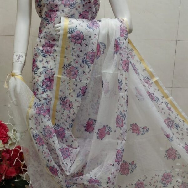Kota Doriya Hand Block Print Suit