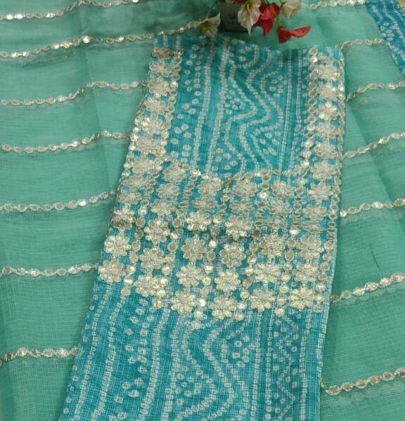 Kota Doriya Gotta Patti Bandhej Suits