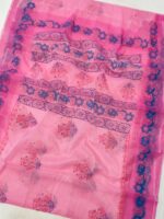 Kota Doriya Hand Block Print with Hand Dye - Image 2