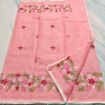 Kota Doriya Embroidery Saree - Image 2