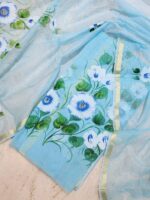 Kota Doriya Hand Painting Suit