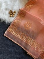 Kota Doria Tissue Gotta Saree - Image 5