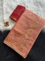 Kota Doria Tissue Gotta Saree - Image 4