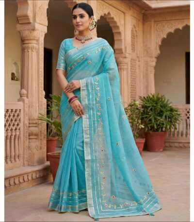 Kota Doriya Kacha Gotta Saree