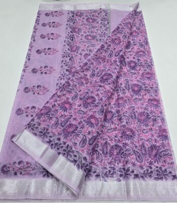 Kota Doriya Bagru Print Saree