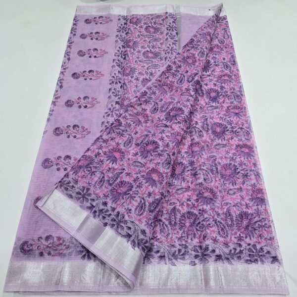 Kota Doriya Bagru Print Saree