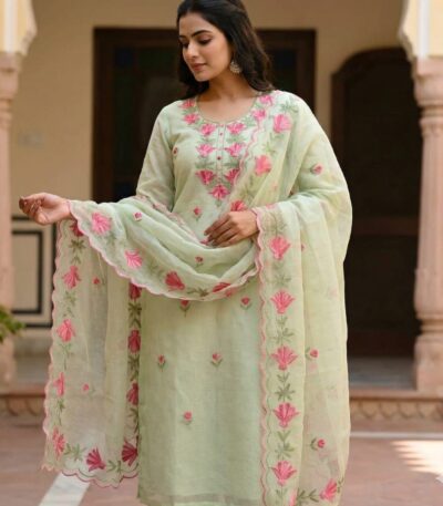 Kota Doria AARI Work Suit